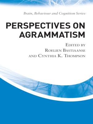 Cover of the book Perspectives on Agrammatism by Ann Sussman, Justin B Hollander