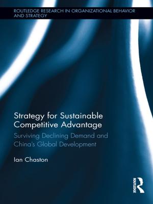 Cover of the book Strategy for Sustainable Competitive Advantage by L. Fourie, C.H. Hahn, V. Vedder