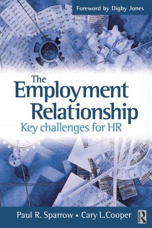 Cover of the book The Employment Relationship: Key Challenges for HR by Yongqian Xu, Haizheng Zhang