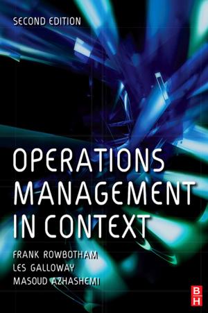 Cover of the book Operations Management in Context by Elizabeth Eldridge, John Eldridge