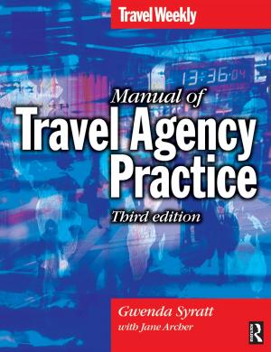 Cover of the book Manual of Travel Agency Practice by Carolina Vendil Pallin