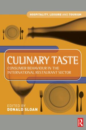 Cover of the book Culinary Taste by Anne McLaren