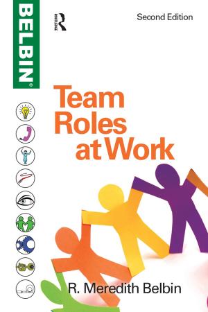 Book cover of Team Roles at Work