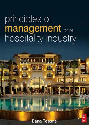 Book cover of Principles of Management for the Hospitality Industry