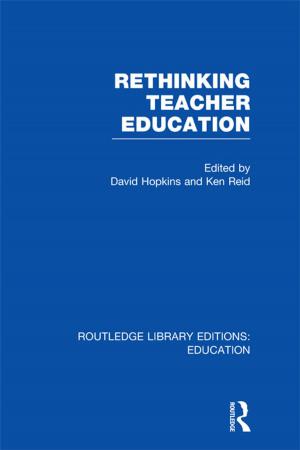 Cover of the book Rethinking Teacher Education by J. H. Shennan