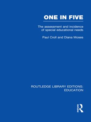 Cover of the book One in Five (RLE Edu M) by Travis Hudson, Craig D Bates