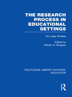 Cover of the book The Research Process in Educational Settings (RLE Edu L) by Karolina Prasad