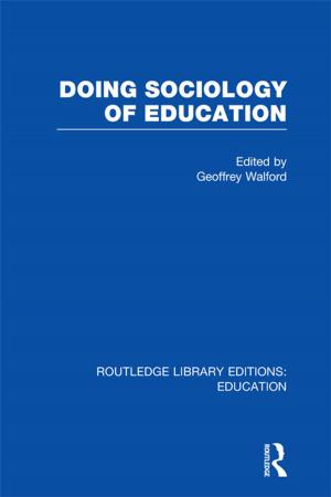 Cover of the book Doing Sociology of Education (RLE Edu L) by Viktor J Vanberg