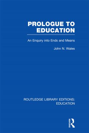 Cover of the book Prologue to Education (RLE Edu K) by Norm Cohen