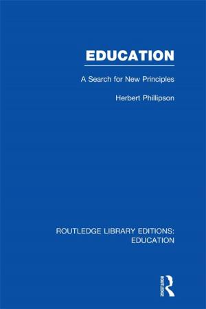 Cover of the book Education (RLE Edu K) by Audrey Nicholls, S. Howard Nicholls