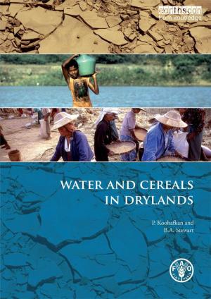 Book cover of Water and Cereals in Drylands