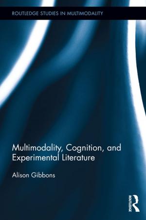 Cover of the book Multimodality, Cognition, and Experimental Literature by David P Taylor