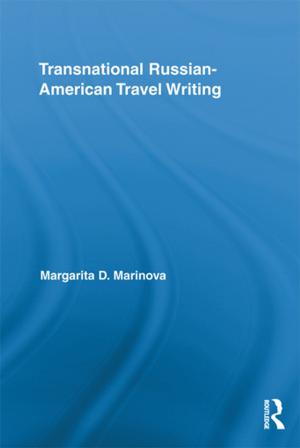 Cover of the book Transnational Russian-American Travel Writing by Eliezer Tauber