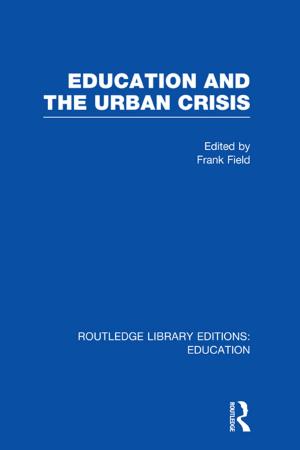 Cover of the book Education and the Urban Crisis by Judith Butler