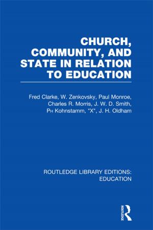 Cover of the book Church, Community and State in Relation to Education by J.R. Lucas
