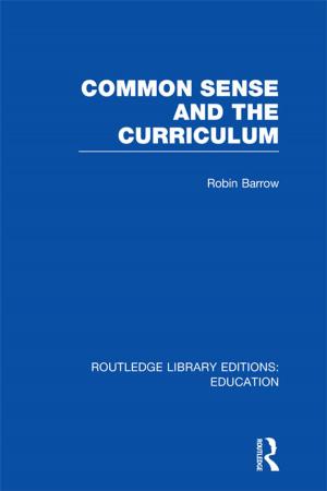 Book cover of Common Sense and the Curriculum