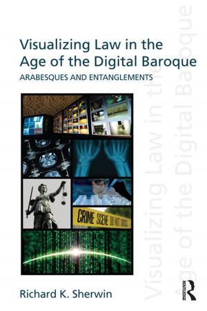 Book cover of Visualizing Law in the Age of the Digital Baroque