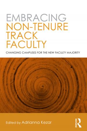 Cover of the book Embracing Non-Tenure Track Faculty by Peter Brimblecombe
