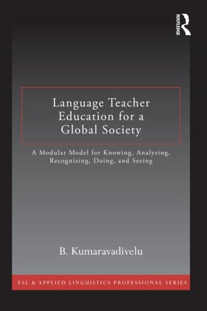 Cover of the book Language Teacher Education for a Global Society by Kevin Levin, Perla Belle