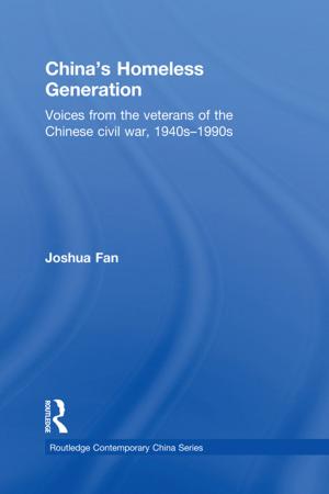 Cover of the book China's Homeless Generation by Charlotte Bretherton, John Vogler