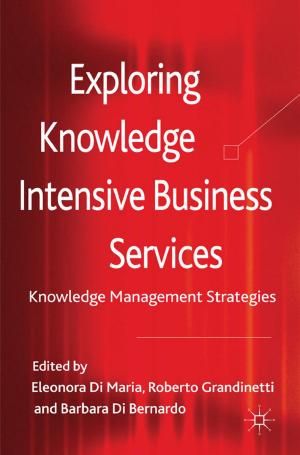 Cover of the book Exploring Knowledge-Intensive Business Services by Jane Dodsworth