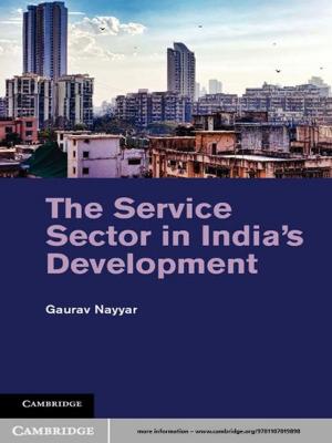 Book cover of The Service Sector in India's Development