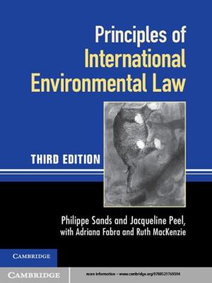 Cover of the book Principles of International Environmental Law by José Camacho