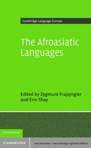Cover of the book The Afroasiatic Languages by Eva Duran Eppler, Gabriel Ozón