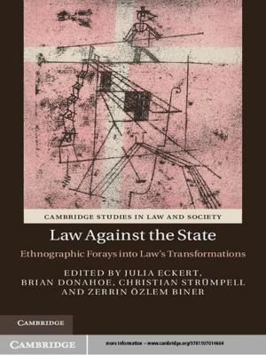 Cover of the book Law against the State by Luiz Roberto Evangelista, Ervin Kaminski Lenzi