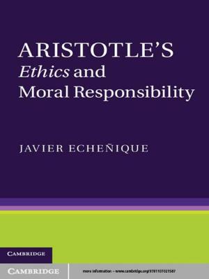 Cover of the book Aristotle's Ethics and Moral Responsibility by Nimrod Luz