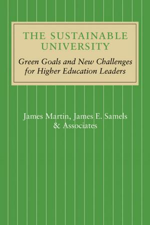 Book cover of The Sustainable University