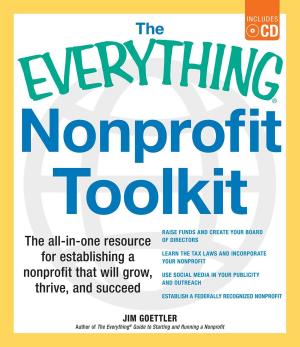 Cover of the book The Everything Nonprofit Toolkit by Arnie Kozak