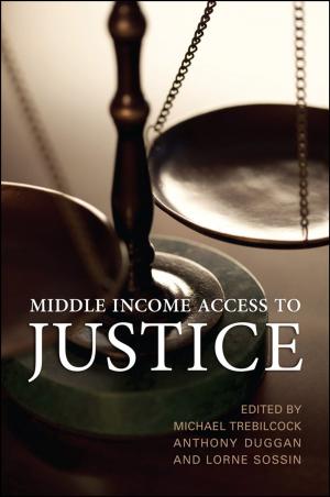 Book cover of Middle Income Access to Justice