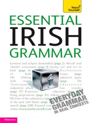 Cover of the book Essential Irish Grammar: Teach Yourself by Justin Pollard