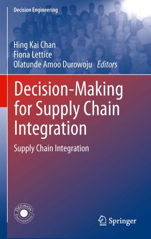 Cover of the book Decision-Making for Supply Chain Integration by Silvio Cesare, Yang Xiang