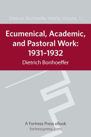 Cover of Ecumenical, Academic, and Pastoral Work