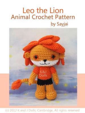 Book cover of Leo the Lion Animal Crochet Pattern
