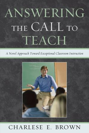 Book cover of Answering the Call to Teach