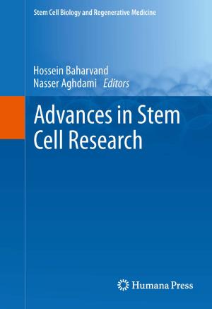 Cover of the book Advances in Stem Cell Research by Jean M. Bruch, Nathaniel Treister