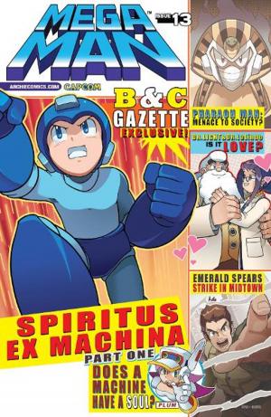 Cover of the book Mega Man #13 by Ian Flynn, Ben Bates