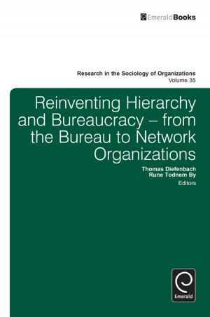 Cover of the book Reinventing Hierarchy and Bureaucracy by Jane Broadbent, Richard Laughlin