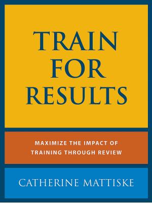 Book cover of Train for Results