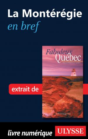 Cover of the book La Montérégie en bref by Denise Landry, Rémi St-Gelais