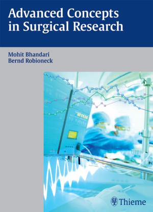 Cover of the book Advanced Concepts in Surgical Research by Klaus Jahnke