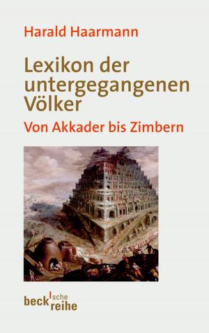 Cover of the book Lexikon der untergegangenen Völker by Dietrich Erben