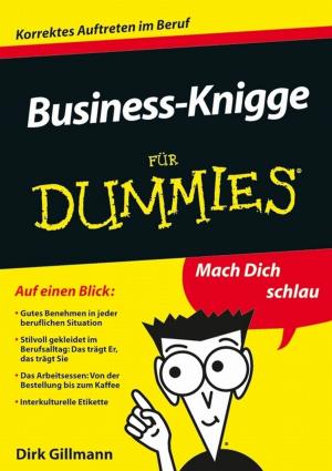 Book cover of Business-Knigge für Dummies