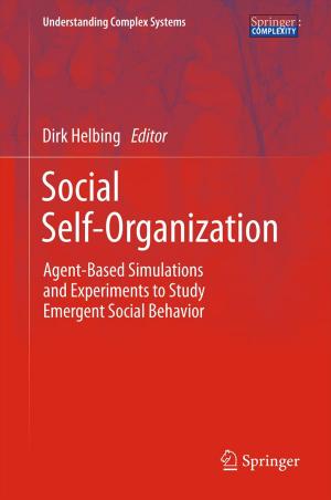 Cover of the book Social Self-Organization by Jochen Kämpf