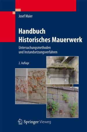 Cover of the book Handbuch Historisches Mauerwerk by Bertil B. Fredholm