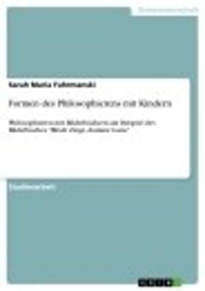 Cover of the book Formen des Philosophierens mit Kindern by Anonym