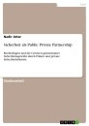 Cover of the book Sicherheit als Public Private Partnership by Thomas Beck